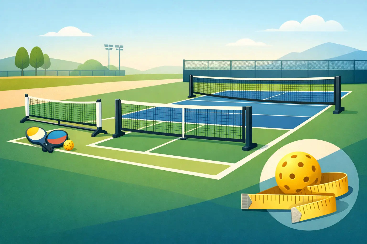 Pickleball Net Size Guide for Every Court