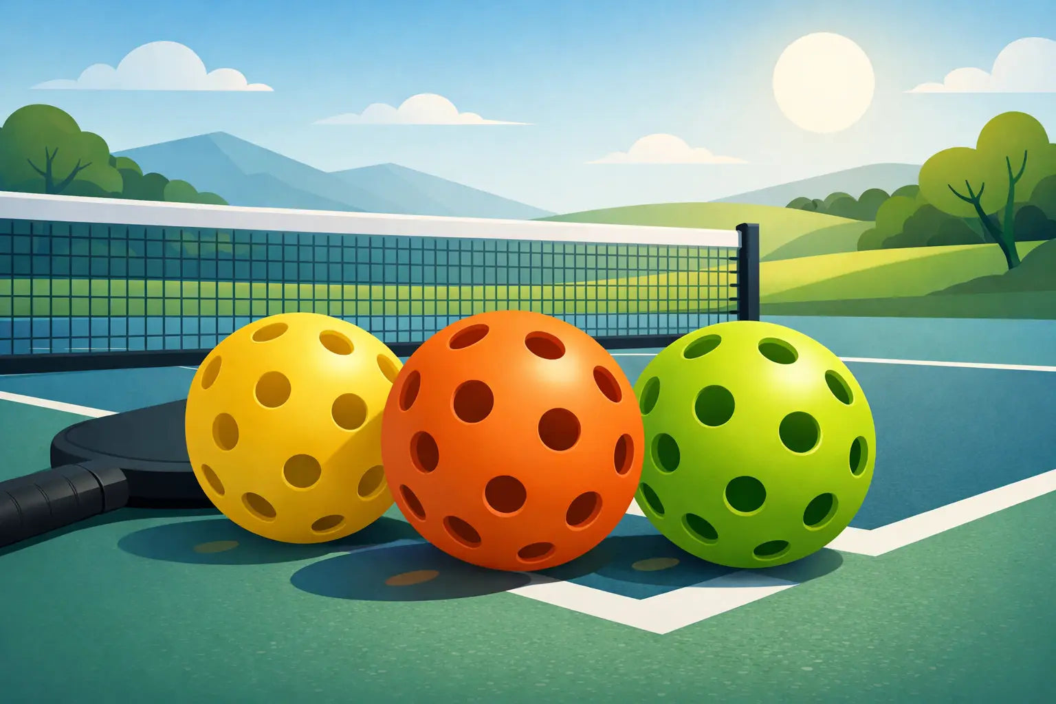 Best Outdoor Pickleballs for Durability