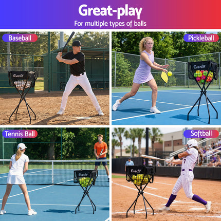 Everfit Portable Pickleball Practice Cart