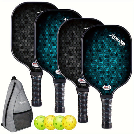 Fiberglass Paddle Set – 4 Players
