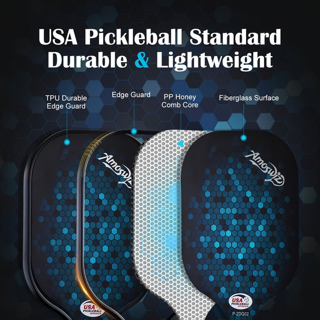 Fiberglass Paddle Set – 4 Players