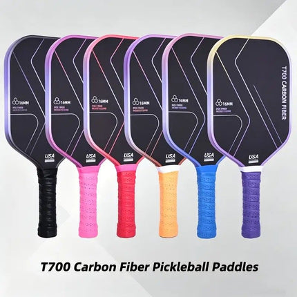T700 Carbon Fiber Pickleball- Pink Paddle Set (2 Pack)