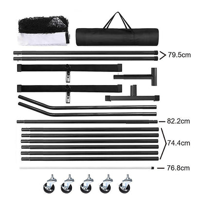 Portable Pickleball Net – 6.7m Heavy Duty with Wheels