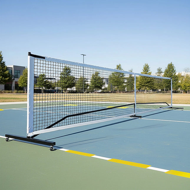 Portable Pickleball Net – 6.7m Heavy Duty with Wheels