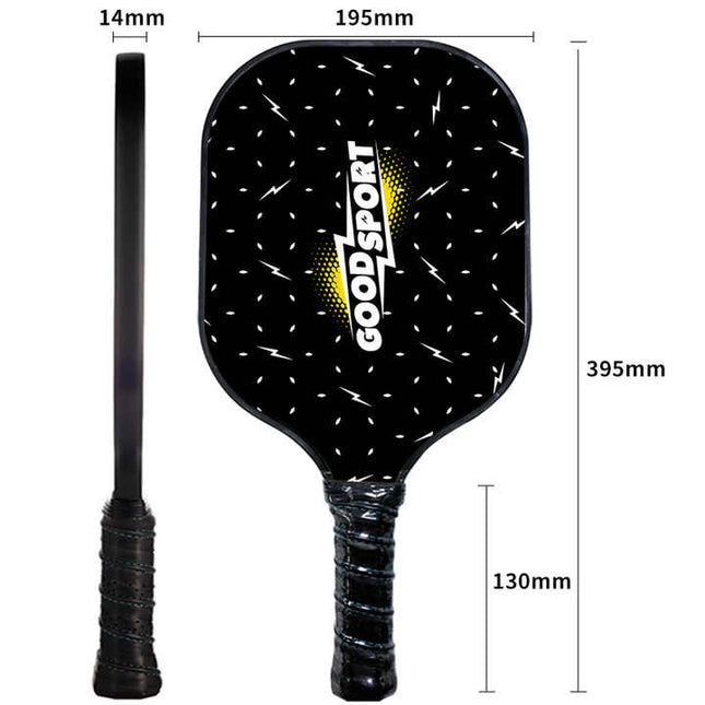 Vintage Fiberglass Pickleball Paddle Set with a carrying case and balls | Precision Pickle Australia