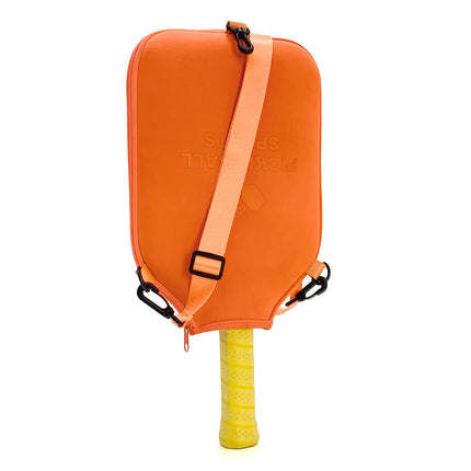 Pickleball Paddle Cover – Orange Neoprene