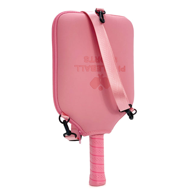 Pickleball Paddle Cover – Pink Neoprene