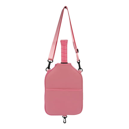 Pickleball Paddle Cover – Pink Neoprene