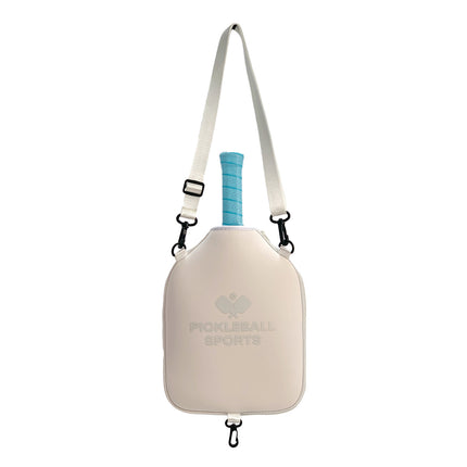 Pickleball Paddle Cover – Beige Neoprene