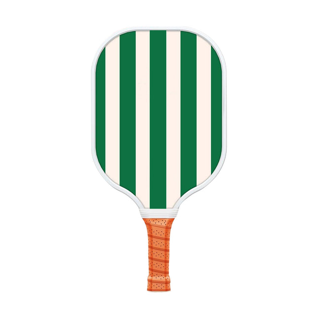 Style 4 White & Green T700 Fiberglass Pickleball Paddle | Precision Pickle Australia