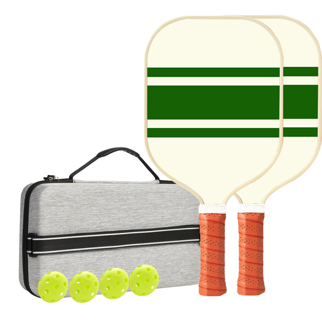 Set 3 White & Green T700 Fiberglass Pickleball Paddle | Precision Pickle Australia