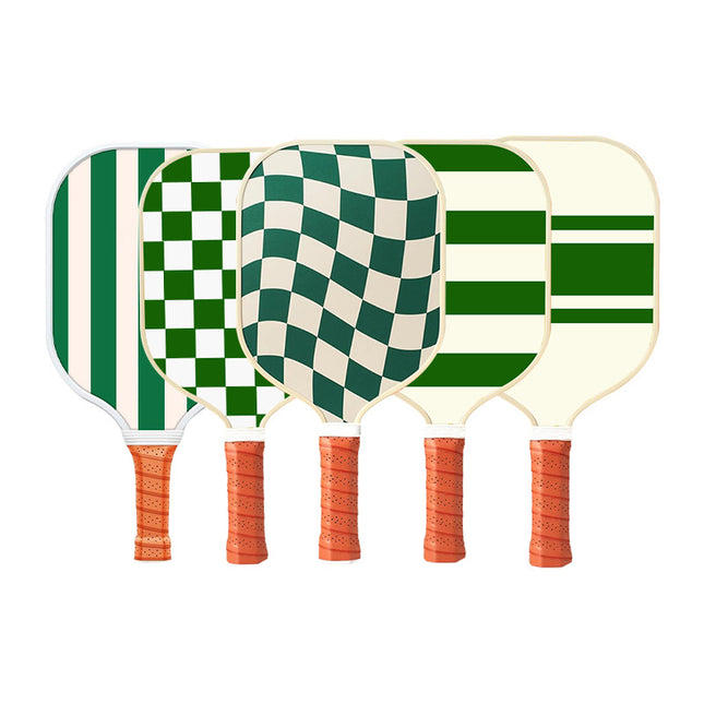 Set 5 White & Green T700 Fiberglass Pickleball Paddle | Precision Pickle Australia