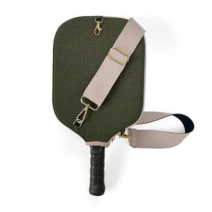 Pickleball Paddle Cover – Green Neoprene