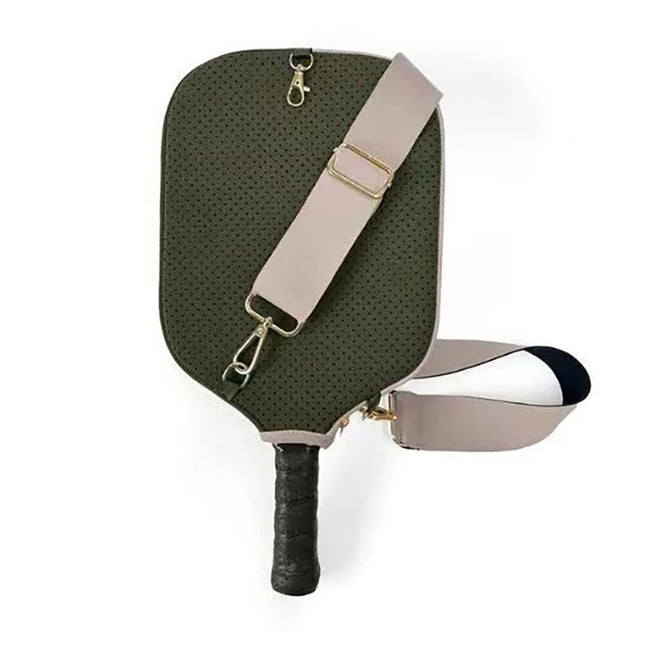 Pickleball Paddle Cover – Green Neoprene