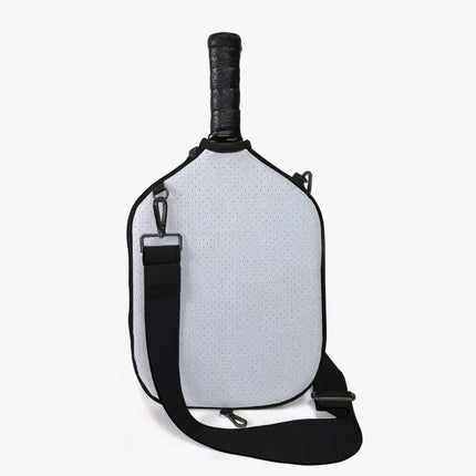 Pickleball Paddle Cover – Grey Neoprene