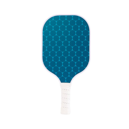 Blue Dots Fiberglass Paddle Set – 2 Players + 4 Balls