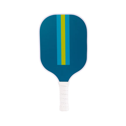 Blue Stripe Fiberglass Paddle Set – 2 Players + 4 Balls