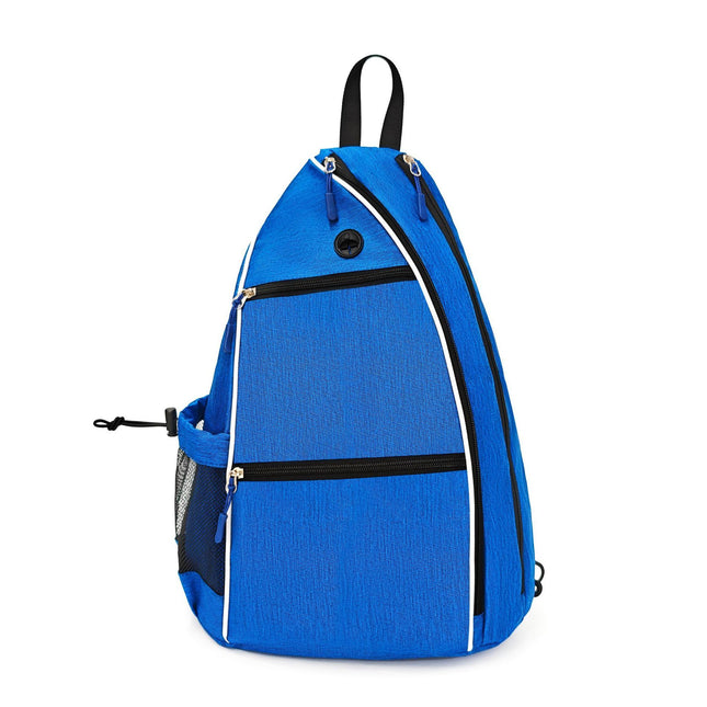 Pickleball Backpack – Blue (Dual-Carry, 600D Oxford)