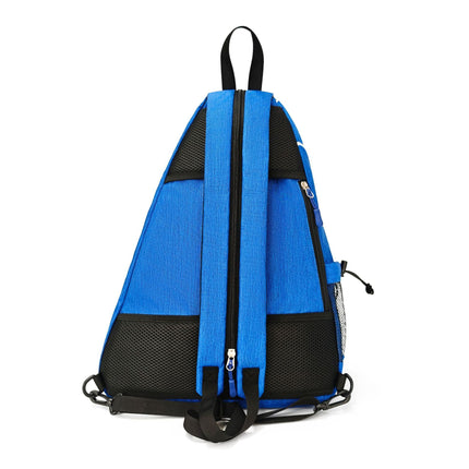Pickleball Backpack – Blue (Dual-Carry, 600D Oxford)