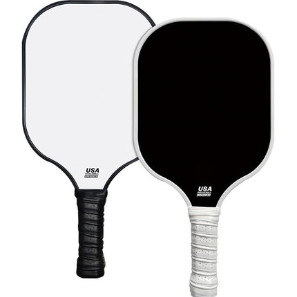 Black & White Minimalist Fiberglass Paddle Set – 2 Players