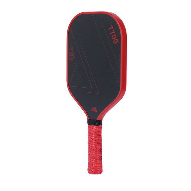 Red & Black T700 Carbon Fibre Pickleball Paddle Set – 2 Players