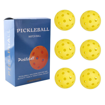 Pickleball Balls – Yellow 6-Pack