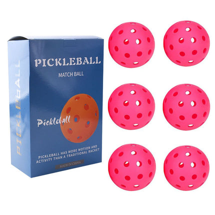 Pickleball Balls – Rose Red 6-Pack
