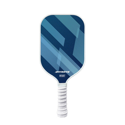Fantasy Blue Striped Fiberglass Pickleball Paddle – 235g