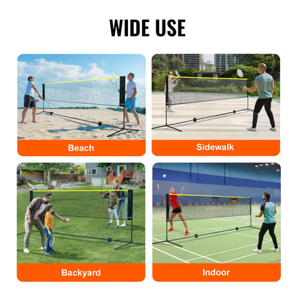 Foldable Multi-Sport Net – 10ft (Pickleball/Badminton/Tennis)