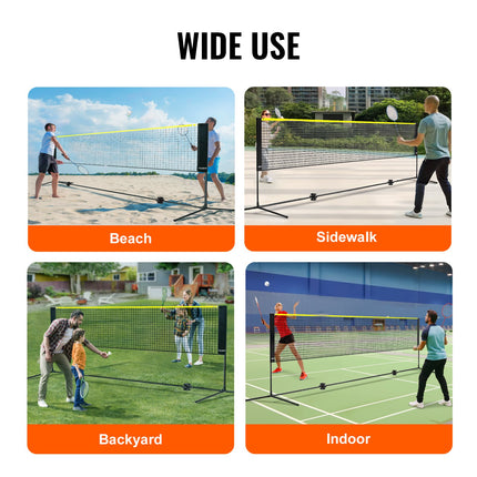 Foldable Multi-Sport Net – 17ft (Pickleball/Badminton/Tennis)